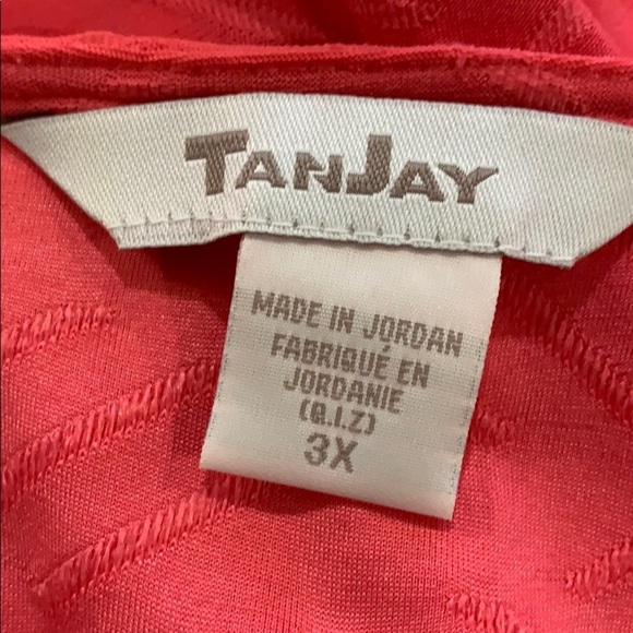 Tan Jay Top - 3X - Picture 6 of 7